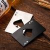 Creative Poker Card Beer Drink Bottle Opener Portable Stainless Steel Barware Bartender Corkscrew Kitchen  Accessories