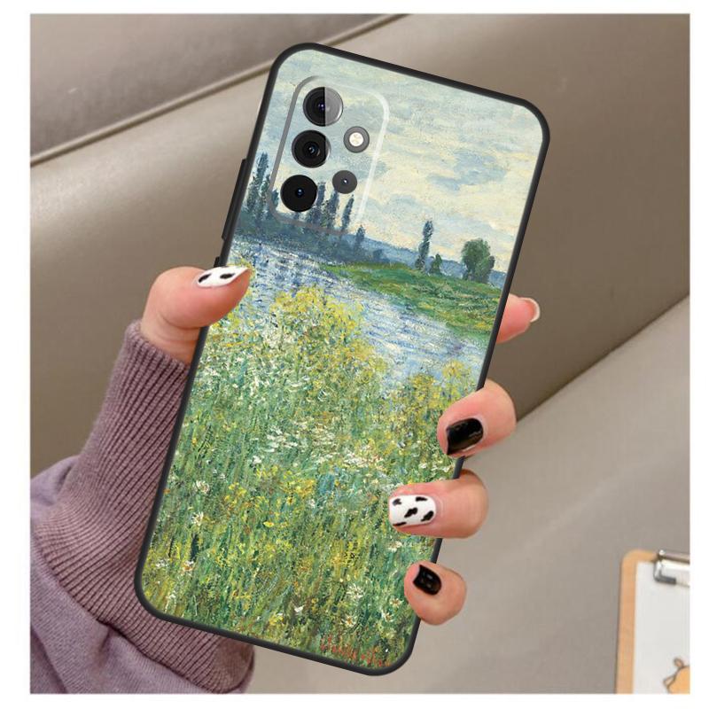 Claude Monet Hülle Für Samsung Galaxy A56 A16 A26 A36 A06 A52 A53 A33 A13 A34 A54 A14 A15 A35 A55 A22 A32