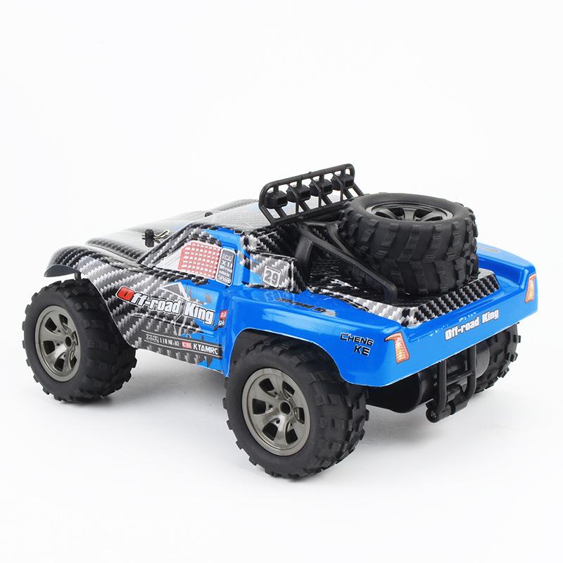 1:18 Scale 2.4G RC Short Course Truck, 18km/h High Speed Off-Road Toy Car With Spare Tire & Stylish Remote, For Kids Indoor Outdoor Play