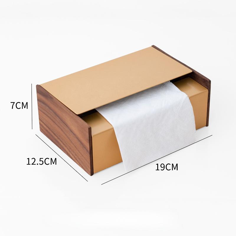 Creative Tissue Boxes Living Room Coffee Table Tissue Box Restaurant Desktop Storage Napkin Case Modern Paper Storage Case
