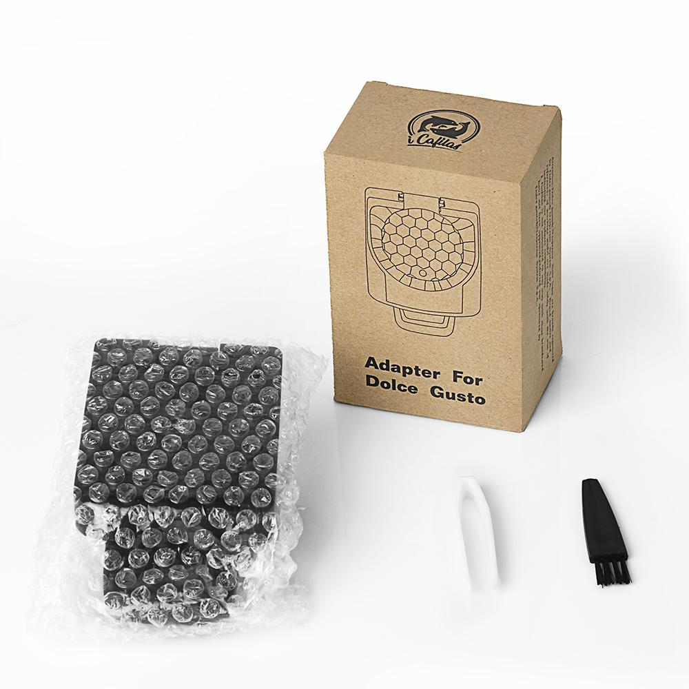 Capsule Adapter For Nespresso Original Capsules Convert Dolce Gusto Crema Make for Dolce Gusto Coffee Machine CIRCOLO Genio 2