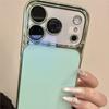 Luxe AG Mat Gehard Glas Camera Beschermhoes voor iPhone 17 16 15 Pro Max Plating Schokbestendige Bumper Harde Achterkant