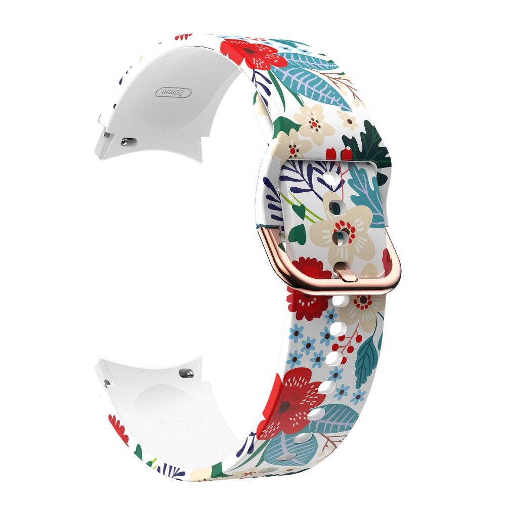 Classic Silicone Strap For Samsung Galaxy Watch 4/5/6/7 40mm 44mm 5 Pro 45mm Bracelet band Galaxy Watch4/6 Classic 47mm 43mm 46mm 42mm
