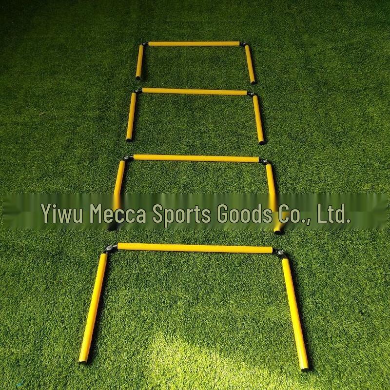 WEZHO Folding Soccer Training Marker Poles & Hurdle Kit