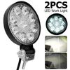 2 Peças Luz de Trabalho LED 480W Carro Caminhão Farol LED Luzes LED Redondas 6000K 5000LM Farol para Off-road Auto SUV Luzes de Condução Quente