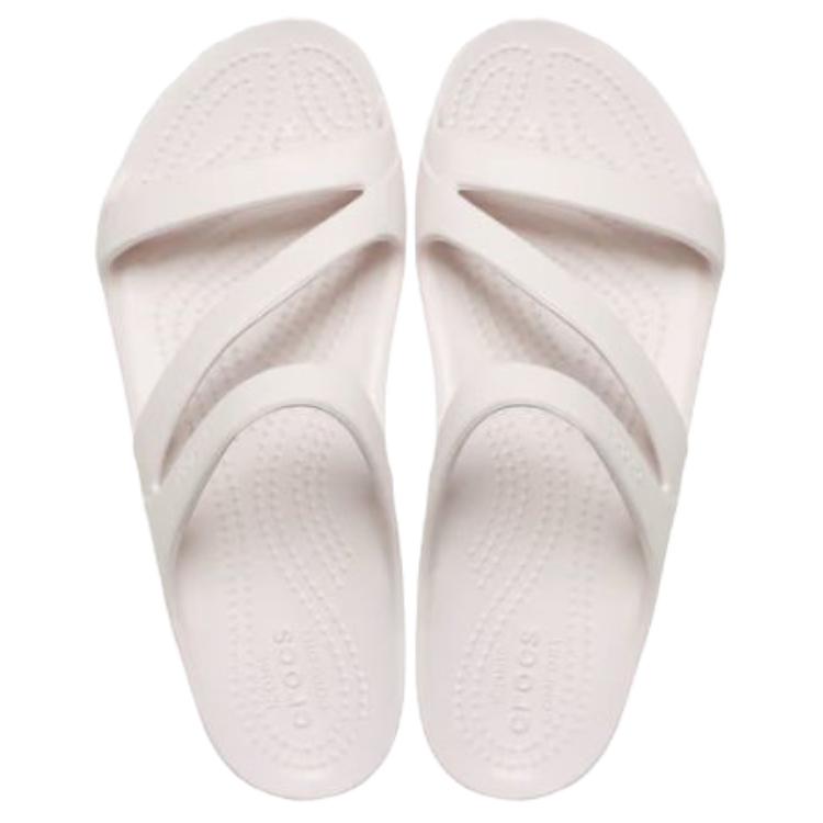 Crocs Kadee Ii Cardi Ii Open-Toe Versatile Slide Sandals Women Sandals White 206756-6PI
