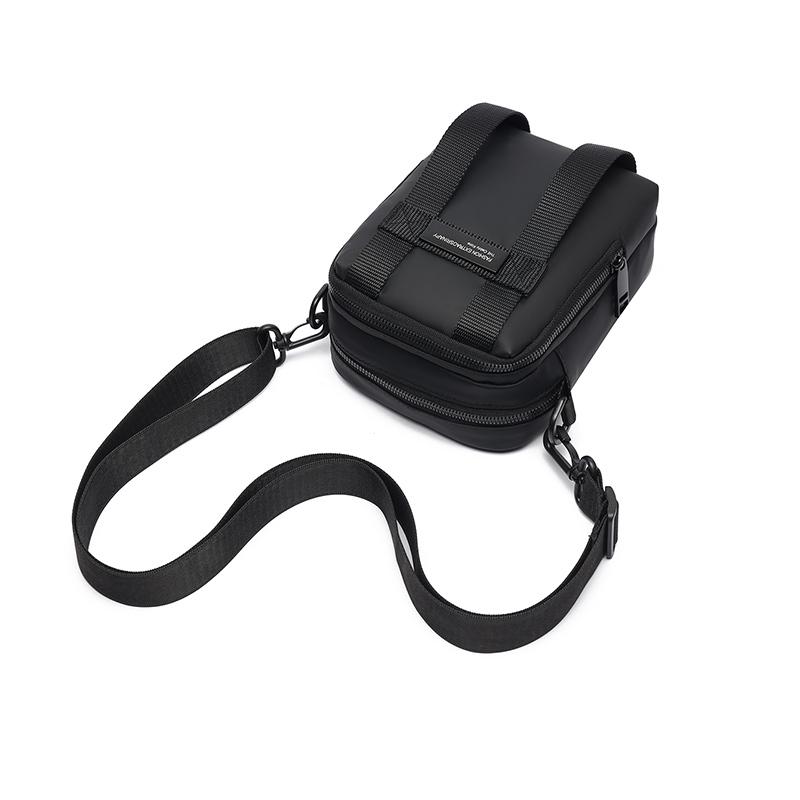 Umhängetasche für Herren, Business, Freizeit, große Kapazität, tragbare Handtasche, Reißverschluss, mehrschichtig, wasserdicht, Sommer-Umhängetasche für Männer