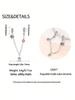 Charms Plata Bear Maple Leaf Safety Chains Beads For Charmsoriginales Bracelet Beads Jewellery Making Women'S Gift