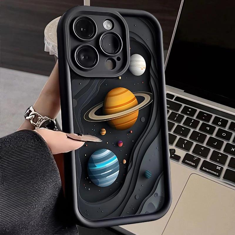 Contrasting Planet iPhone11Promax mobile phone case ladder is suitable for Apple 11promax all-inclusive Tianyan 11.