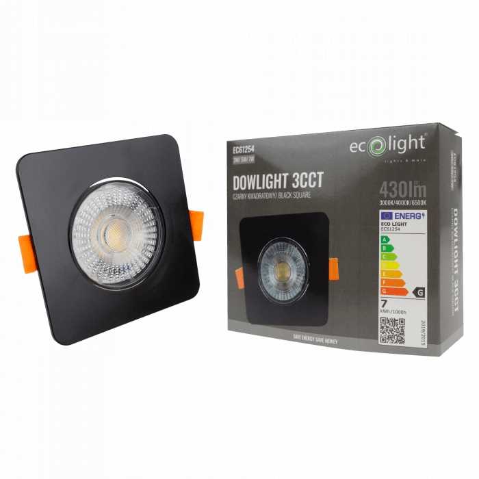 Downlight Oprawa Oczko Spot Led Cct 3W / 5W / 7W Regulowana Barwa I Moc