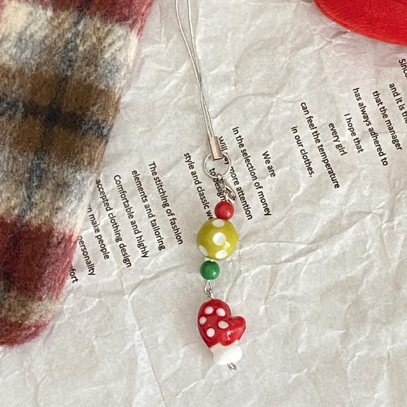 Niedlicher Weihnachtsbaum Schneemann Kristallperlen Handyanhänger Exquisite Taschenhänge Dekoration Süßer Vielseitiger Schlüsselanhänger Geschenke