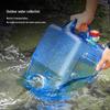 Maxcook 22L Rectangular Water Storage Bucket with Faucet