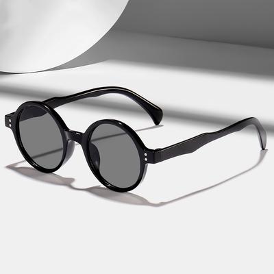 Vintage Round Sunglasses for Women Men Circular Sun Glasses Female Oval Eyewear Sunglasses for Male Female Eyeglasses