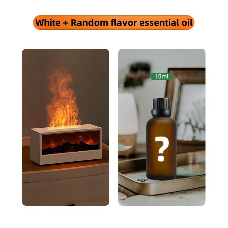 

Зволожувач аромату Flame Carry, розсіювач ефірних олій, зволожувач повітря, розсіювач ароматизаторів для ароматерапії з підсвічуванням і дистанційним керуванням