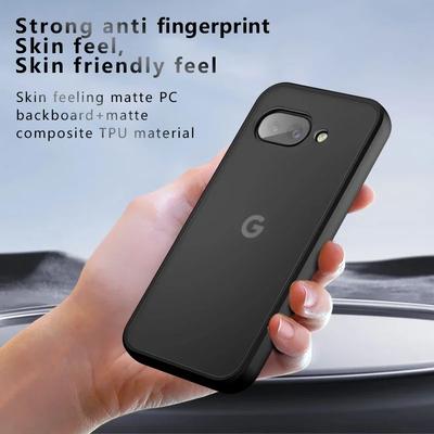 Ματ Θωρακισμένη Ακρυλική Θήκη για Google Pixel 9A Pixel9 A Πολυτελής Αντικραδασμική Διαφανής Σκληρή PC Κάλυψη για Pixel 9a 9 Pro XL 8A 7A Bumper