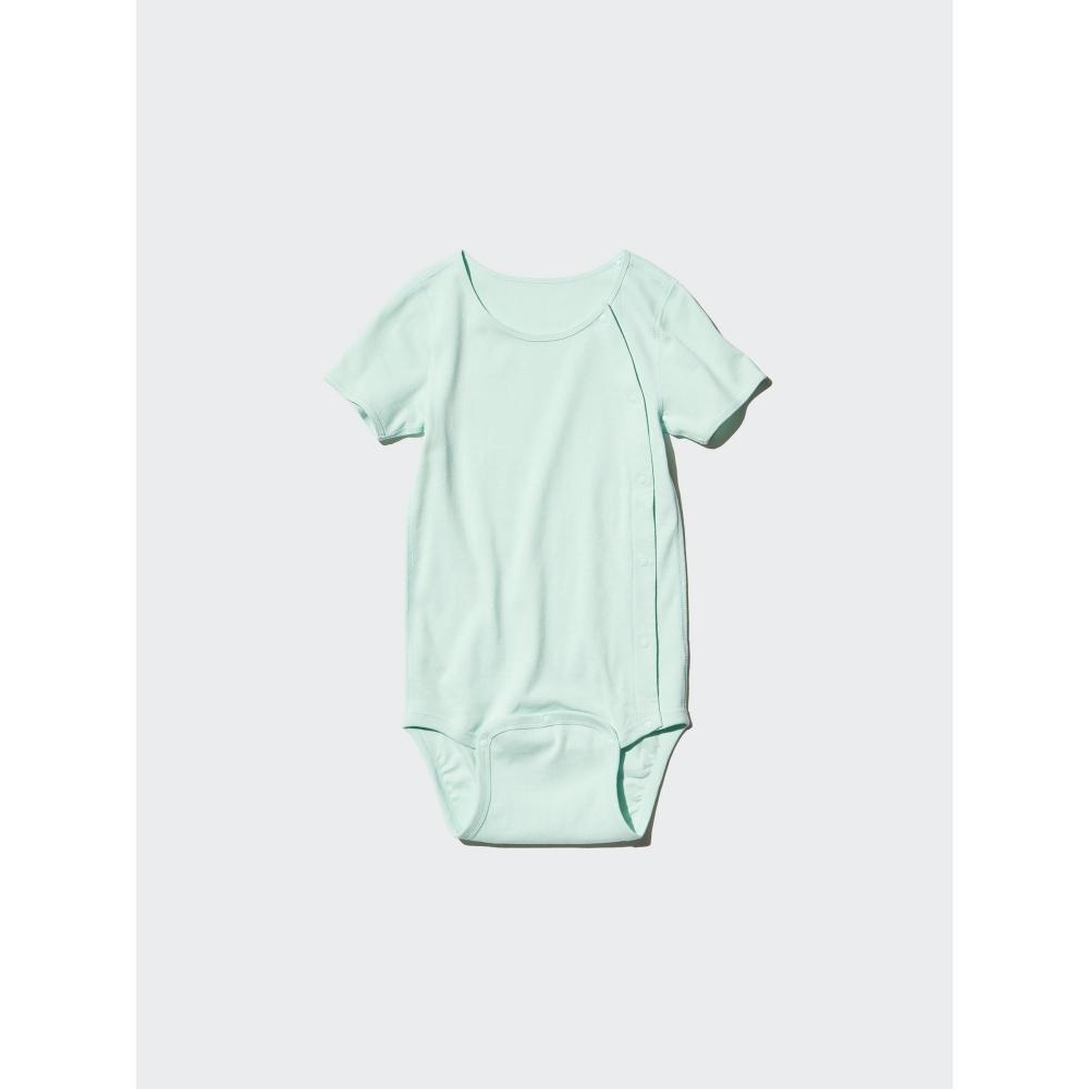 

Uniqlo Боди из японского хлопка с открытым передом и круглым вырезом 03 GRAY/110