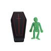 1set Miniature Coffin Skeleton Ornaments Halloween Decoration Prank Props For Parties Spooky Home Decor Fun Halloween Decor