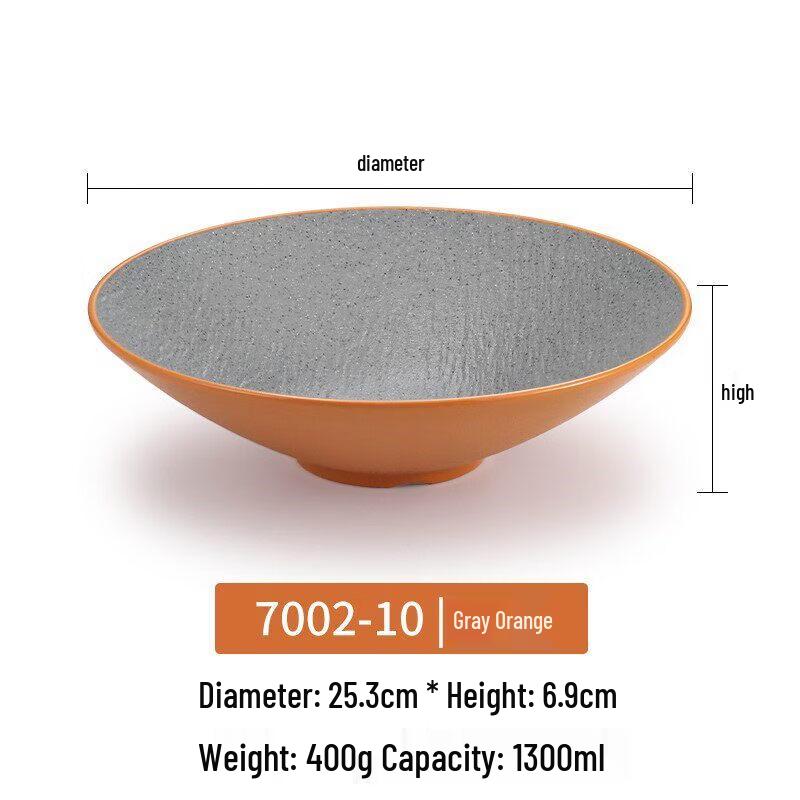 Melamine Japanese Style Douli Noodle Bowl