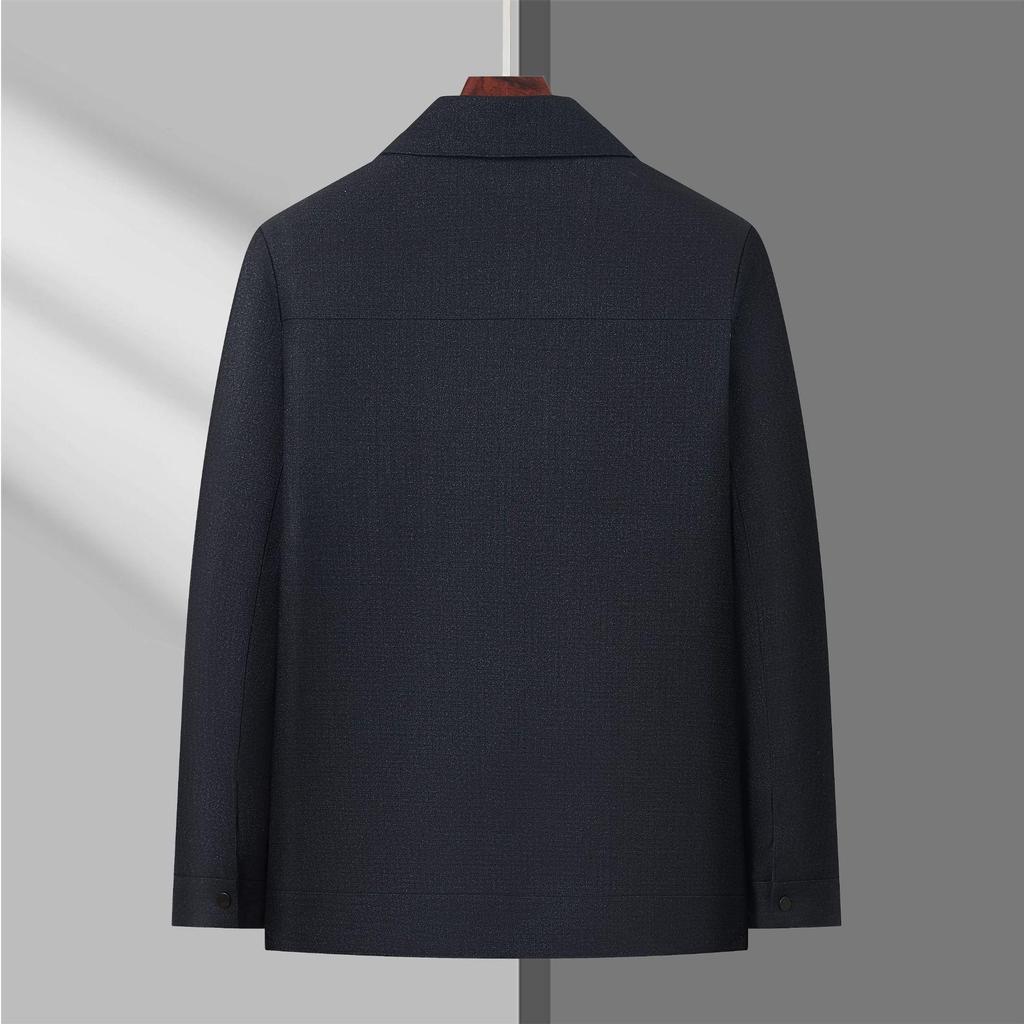 Men's Grandpa Style Jacket - Spring & Autumn Middle-Aged Wear