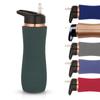 Copper Water Bottle with Sipper (700ml) | 100% Pure Copper Bottle |Boosts Immunity & Improves Health| With Anti Oxidant Properties | Teal