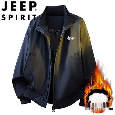 JEEP SPIRIT Men's Padded Baseball Jacket
