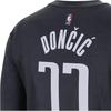 Jordan NBA Dallas Mavericks Alphanumeric Crew Neck Fleece Sweatshirt Men Sweatshirt Black DR2531-426
