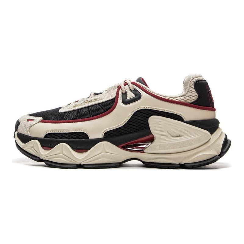 Li-Ning Yueling MEDM Low Top Men Casual Shoes Off White Black AZGV071-6 41