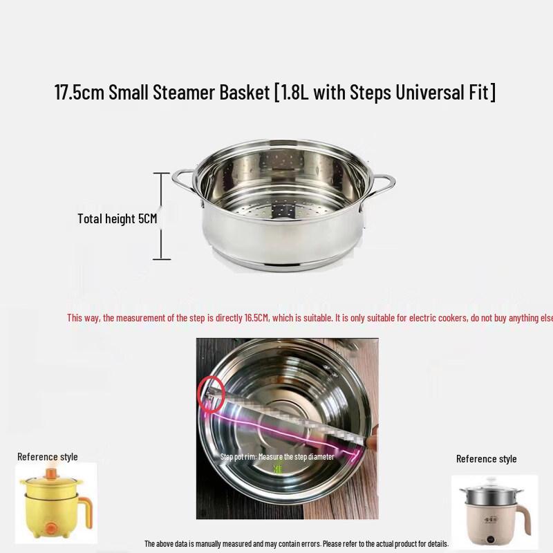 ZISIZ Stainless Steel Universal Steamer Rack