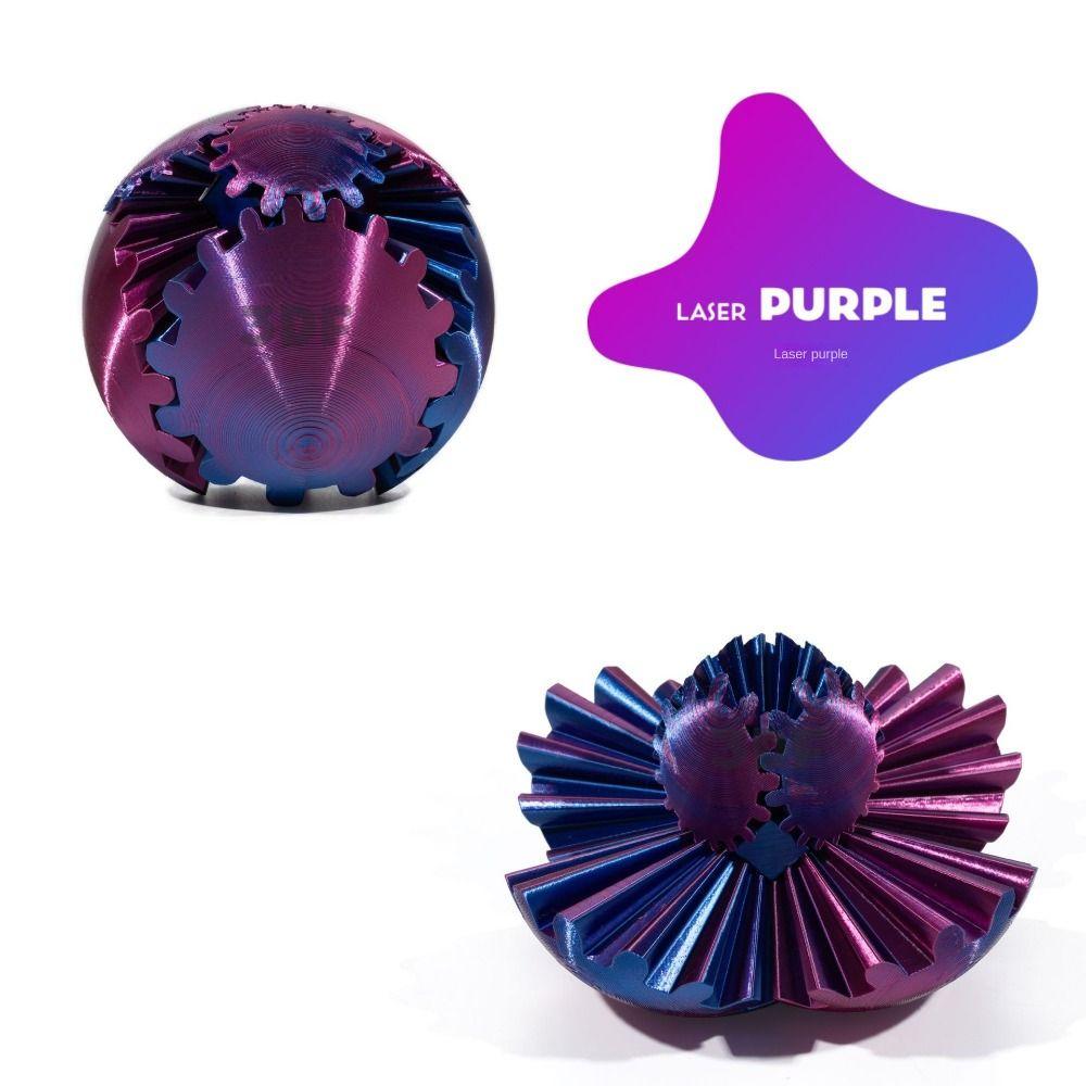 Gear Sphere 3D Printed Gear Ball Relaxing Deformation Spin Ball 3D Gear Ball  Children Adults