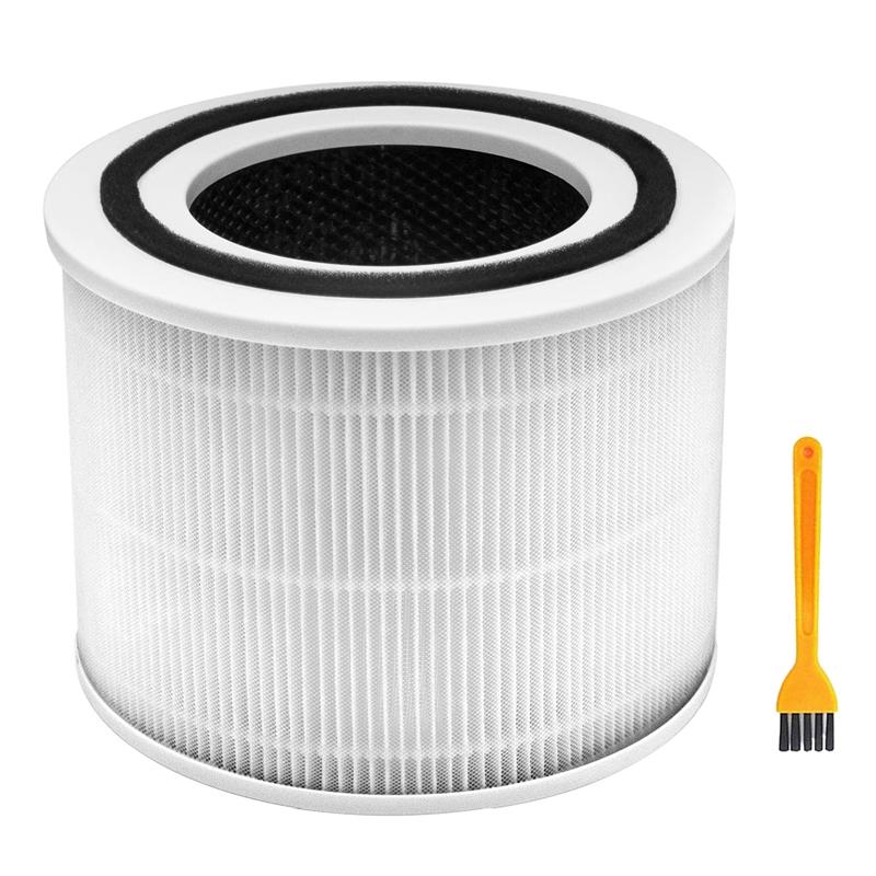 Воздушные фильтры Core 300 True HEPA Filter Replacement для очистителей воздуха LEVOIT Core 300 Core 300-RF 1 Pack белый