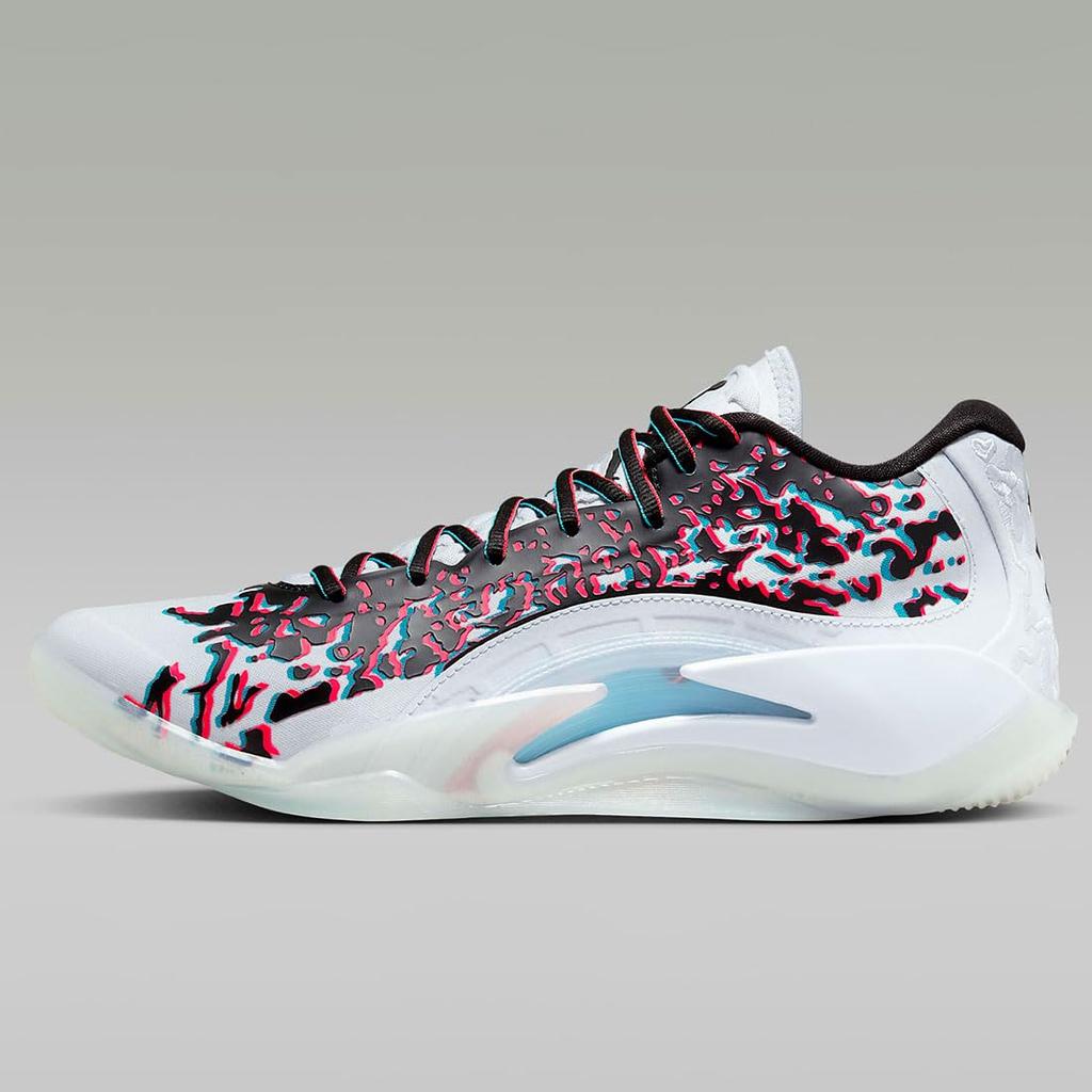 Nike Zion 3 Football Authentic Nike Japan Size "Z-3D" PF, Gray/Flash Crimson/Chlorine Blue/Black, FZ1319-060, Product, 28.0cm