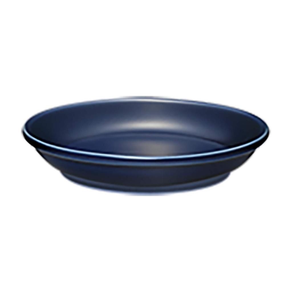 Saikaitoki Hasami Ware Common Approximately 9cm Microwave and Dishwasher 13528 Plate, Diameter, Navy, Safe,