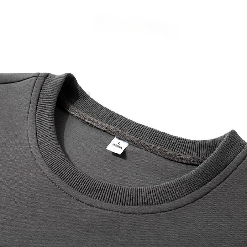 Spring and Autumn New Men's Loose Casual Long Sleeve Sweatshirt