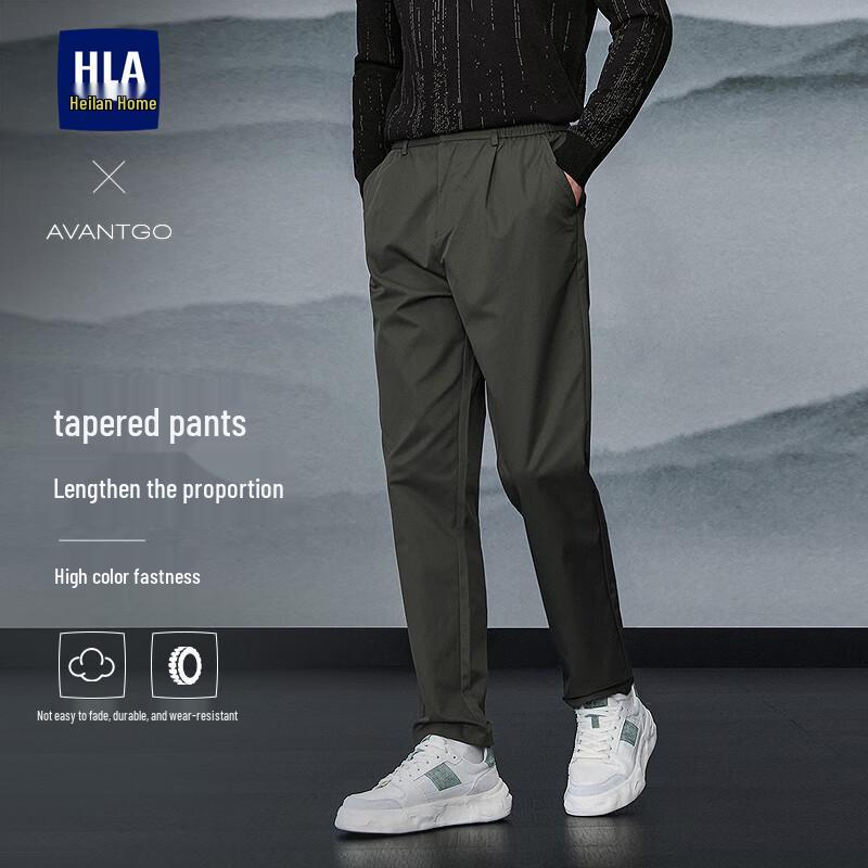 

HLA Мужские зауженные повседневные брюки прилегающего кроя 34