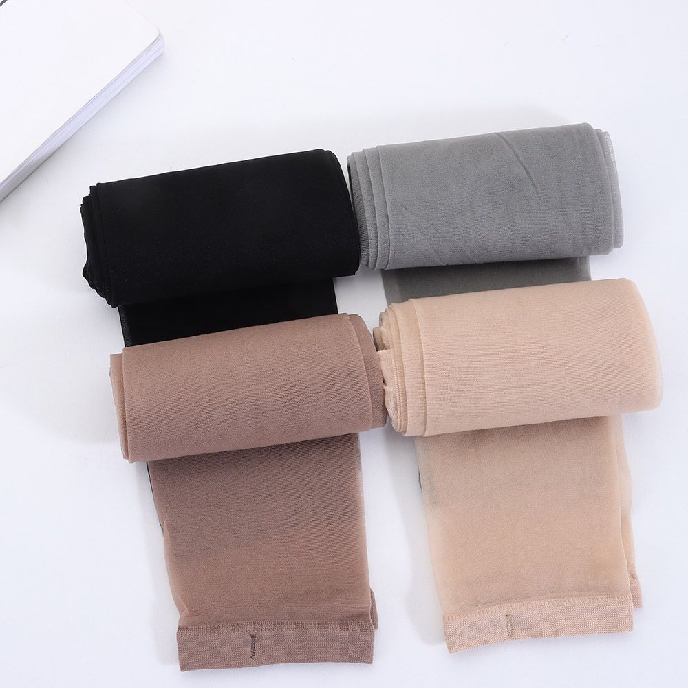 Elastic Thigh Sheer Tight Stocking Tights Open Toe Sheer Leggings Ultra-Thin Pantyhose Stockings