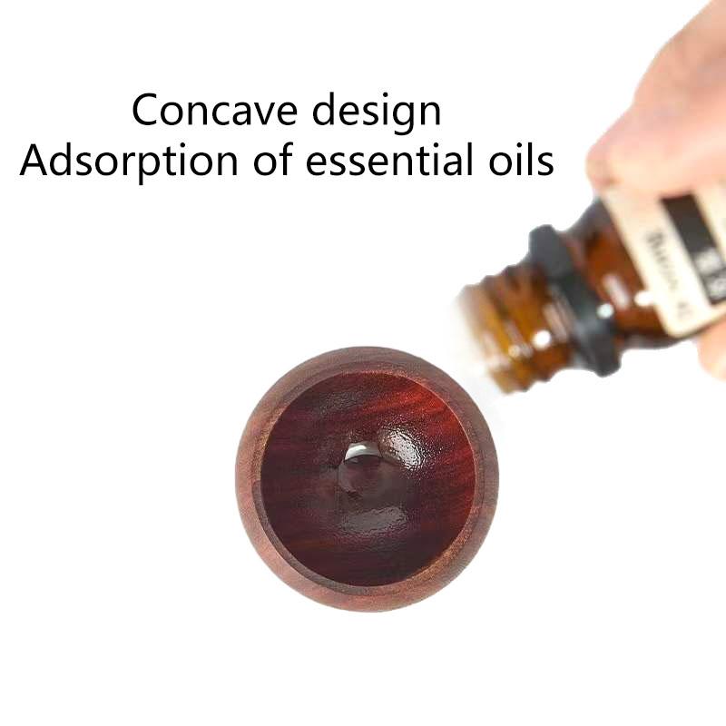 Modern Fragrance Oil Diffuser Waterless Gifts Decoration Cute Portable Wooden Car Diffuser For Bathroom Bookshelf Vehicle Office