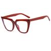 Fashion RMM Brand New Cat Eye Plain Glasses Anti Blue Light Glasses Frame Retro Big Frame Eyeglasses for Women