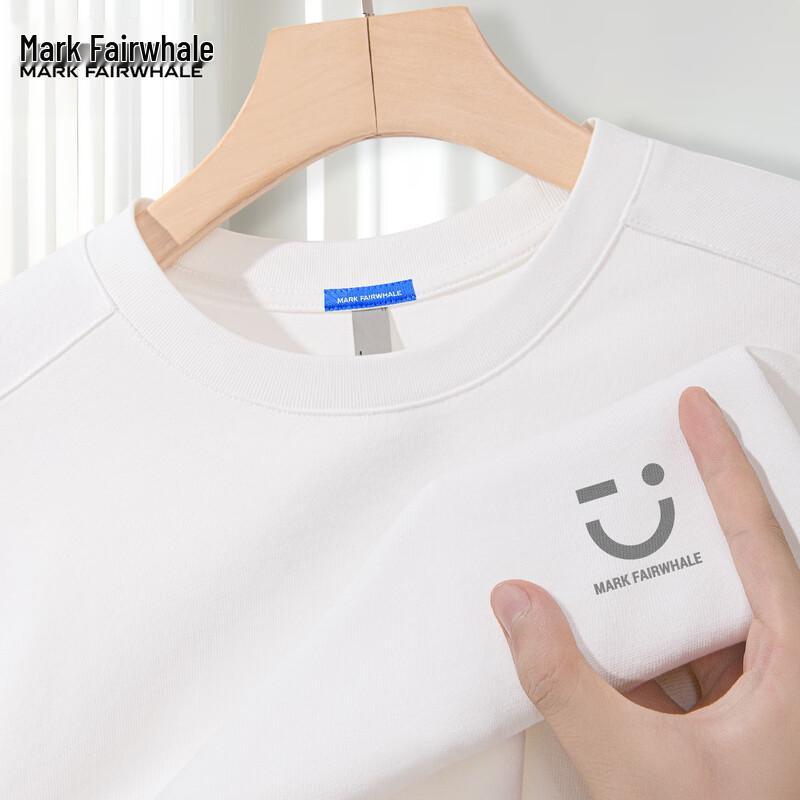 Mark Hua Fei Men's 2025 Smile Graphic Long-Sleeve T-Shirt