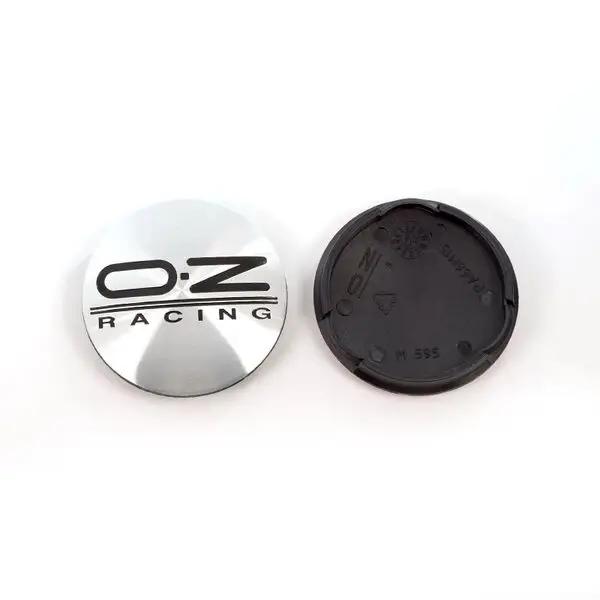 4pcs 55mm M582 Car Wheel Caps With O.Z OZ Racing Sport Emblem Logo Rim Hubcaps Cover Badge Styling Accessories