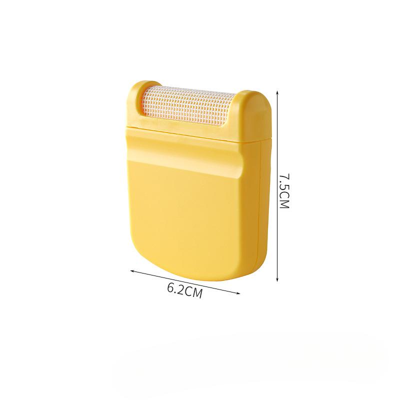 

Двусторонний ручной триммер для волос, средство для удаления катышков, портативная бритва для свитера и катышков single 7.5*6.2cm жёлтый