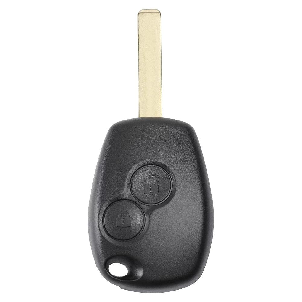 

kgreat Head Key Remote Fob 2/3 Buttons 433MHz PCF7961M 4A Chip For Renault Trafic Vauxhall Vivaro 2014 2015 2016 2017 Uncut VA2 1pcs