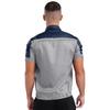 Shirt Work Mens Visibility High Reflective Stripes Zipper Closure Short Sleeve Workshop Jacket With Pockets