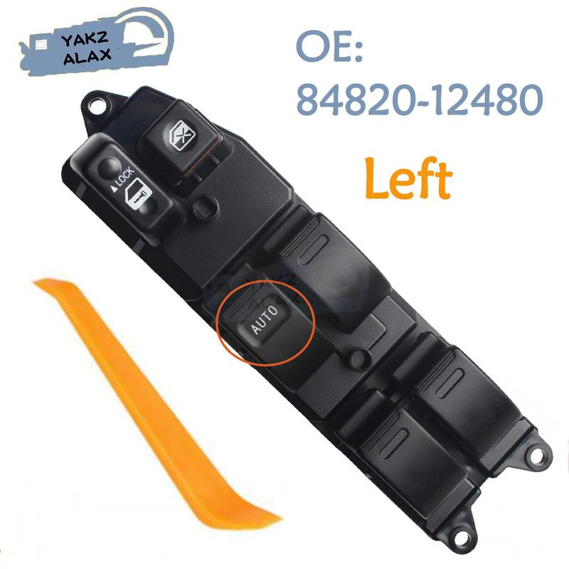 For Toyota Corolla Camry 2002-2006 For Toyota Sienna 2004-2009 Left Power Window Control Switch 18P 84820-12480 84820-42090