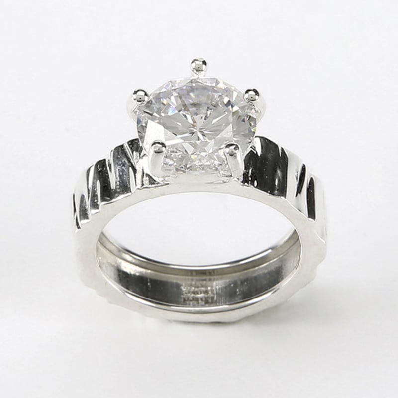 Third Movement Crystal Cocktail Ring