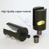 2pcs Cylindrical Glass Door Hinges Smooth Shaft Up and Down Rotating Shaft  Home