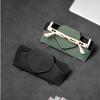 Car Glasses Case Universal Fit Vehicle Storage Solution Sunglasses Holder Adjustable Sun Visor Clip For Travel Essential Road