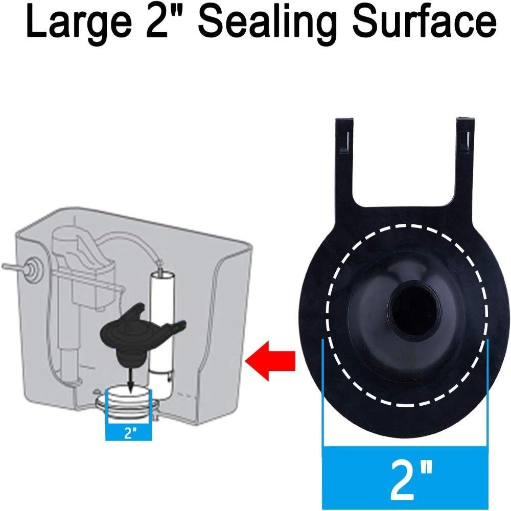 US Standard Toilet Flapper Black Float Racket Cover Toilet Flapper Replacement Kit  Vintage Toilet