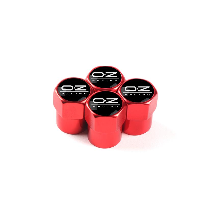 4Pcs Car Wheel Tire Valve Stem Caps Air Tyre Dust Rim Cover For OZ Racing Logo Universal For Car Truck Accessories