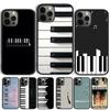 Piano Keys Musical Phone Case For iPhone 17 Air 15 16 Cover  11 13 14 Pro Max 12 Plus Max Fundas