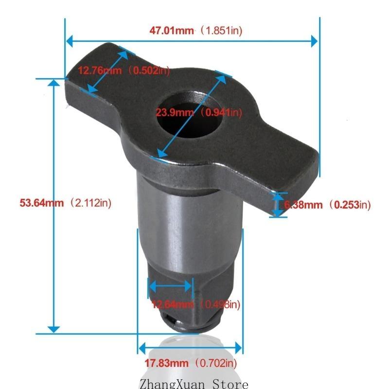 3XUF Sturdy Stainless Steel Anvil Assembly For 1/2Inch Impacts Tool Universal Frictions Rings Replacements Part